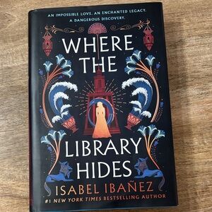 Where the Library Hides Hardcover Book